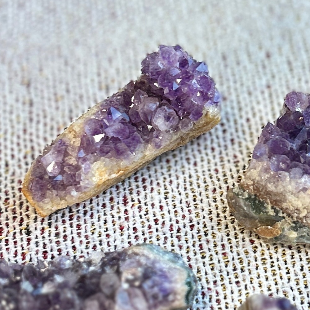 Amethyst Crystal Cluster Set - Picture 7 of 14